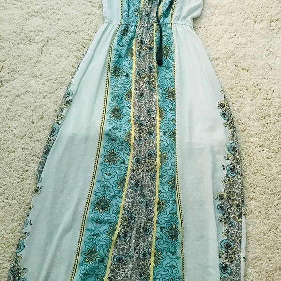 MIAMI patterned maxi dress. - Picture 2 of 4